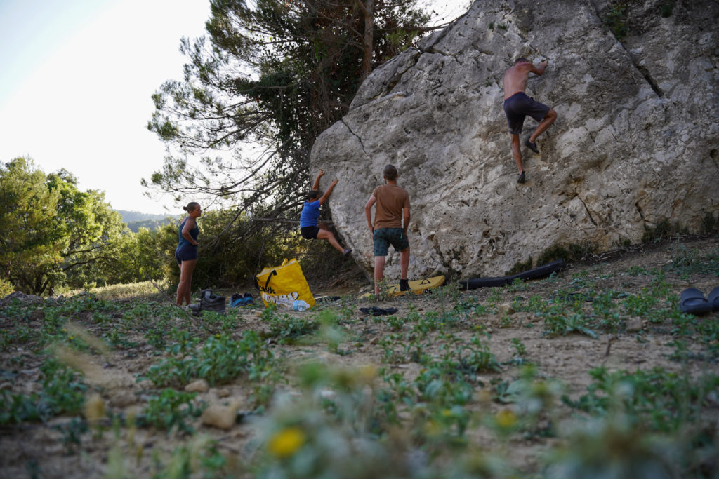 Bolderen in Spanje